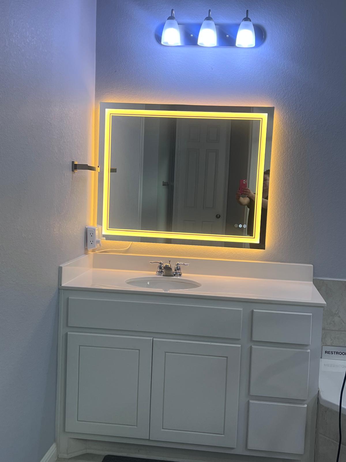 1837 Halflinger Lane Leander, TX 78641 - Photo 24 of 39 Bathroom with a textured wall and vanity