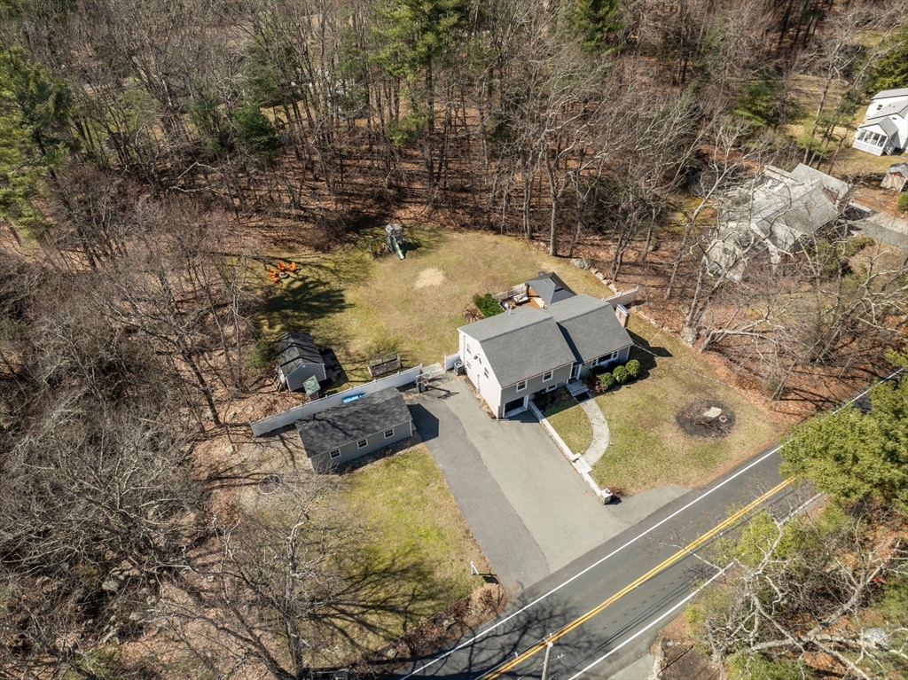 237 York Street Canton, MA 02021 - Photo 30 of 42 an aerial view of house with yard