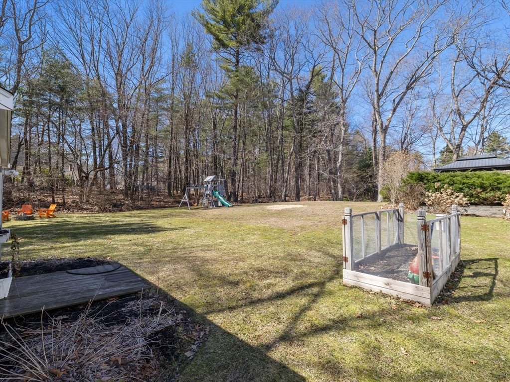 237 York Street Canton, MA 02021 - Photo 38 of 42 a view of a yard with large trees