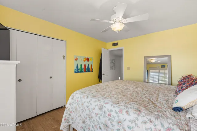 a view of a swimming pool with a lounge chair