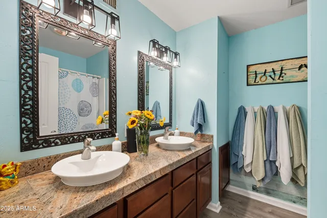 a view of a house with swimming pool