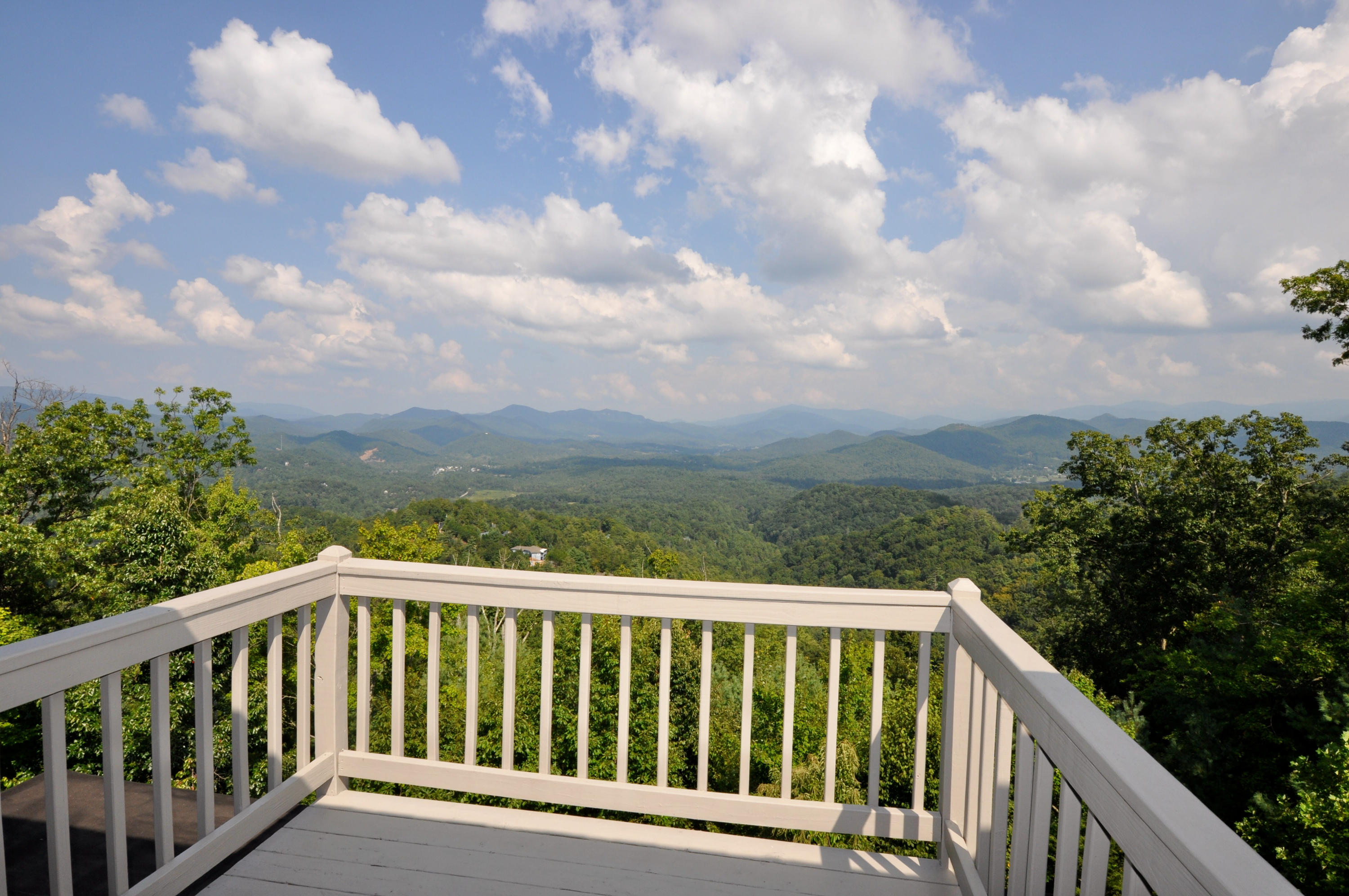 319 Kelly Ridge Road Townsend, TN 37882 - Photo 27 of 33 View from upstairs bedroom balcony