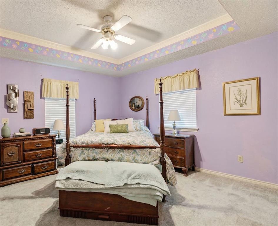 4315 Lakeshore Drive Reno, TX 75462 - Photo 12 of 20 a bedroom with a bed dresser and a chair