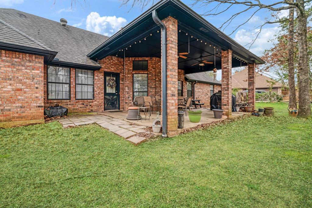 4315 Lakeshore Drive Reno, TX 75462 - Photo 19 of 20 a view of a house with backyard porch and sitting area