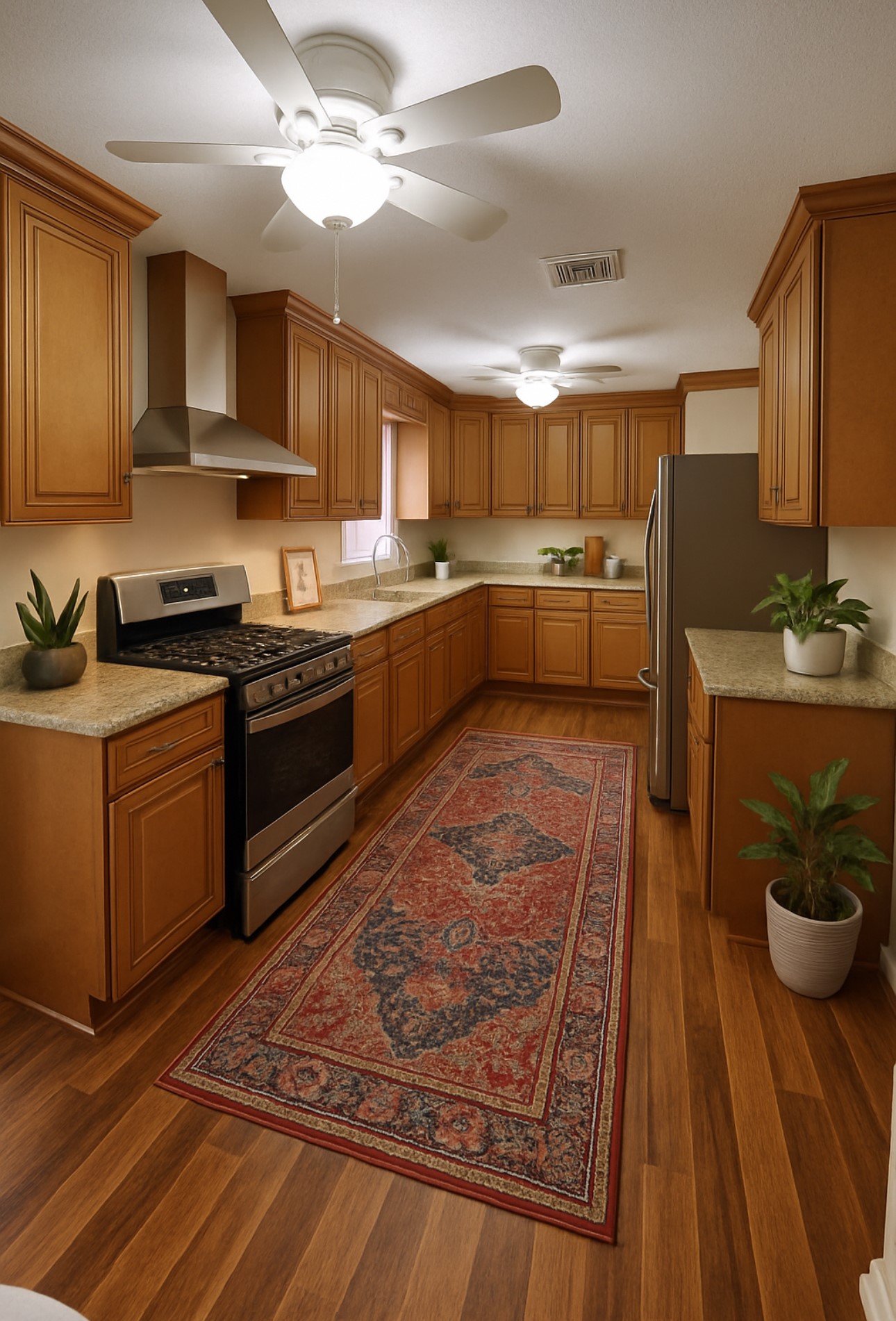 207 Elm Street Wharton, TX 77488 - Photo 15 of 27 AI Generated Kitchen
