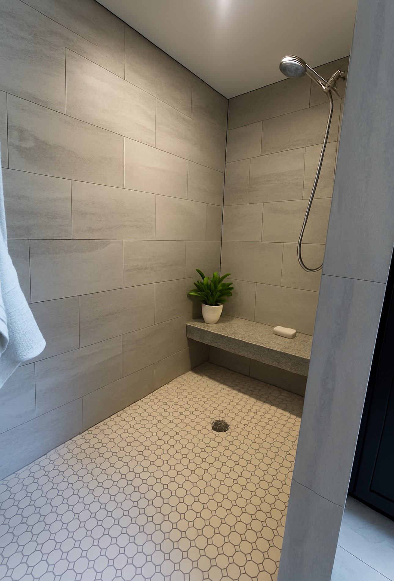 207 Elm Street Wharton, TX 77488 - Photo 23 of 27 AI Generated Master Shower.