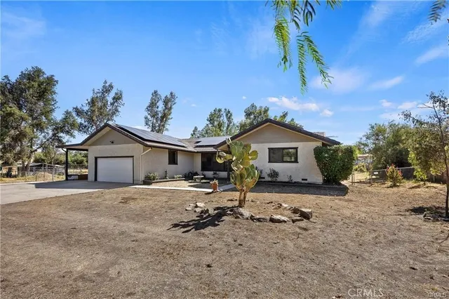 a house with a outdoor space