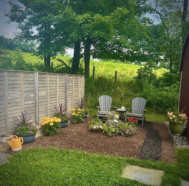 6809 East Handsome Brook Road Franklin, NY 13775 - Photo 3 of 34 Pretty Garden behind the Shed.