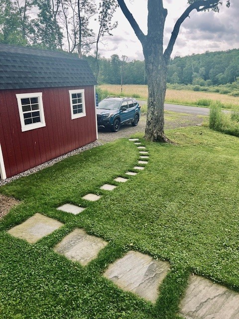 6809 East Handsome Brook Road Franklin, NY 13775 - Photo 5 of 34 Shed and Driveway as you approach the Road
