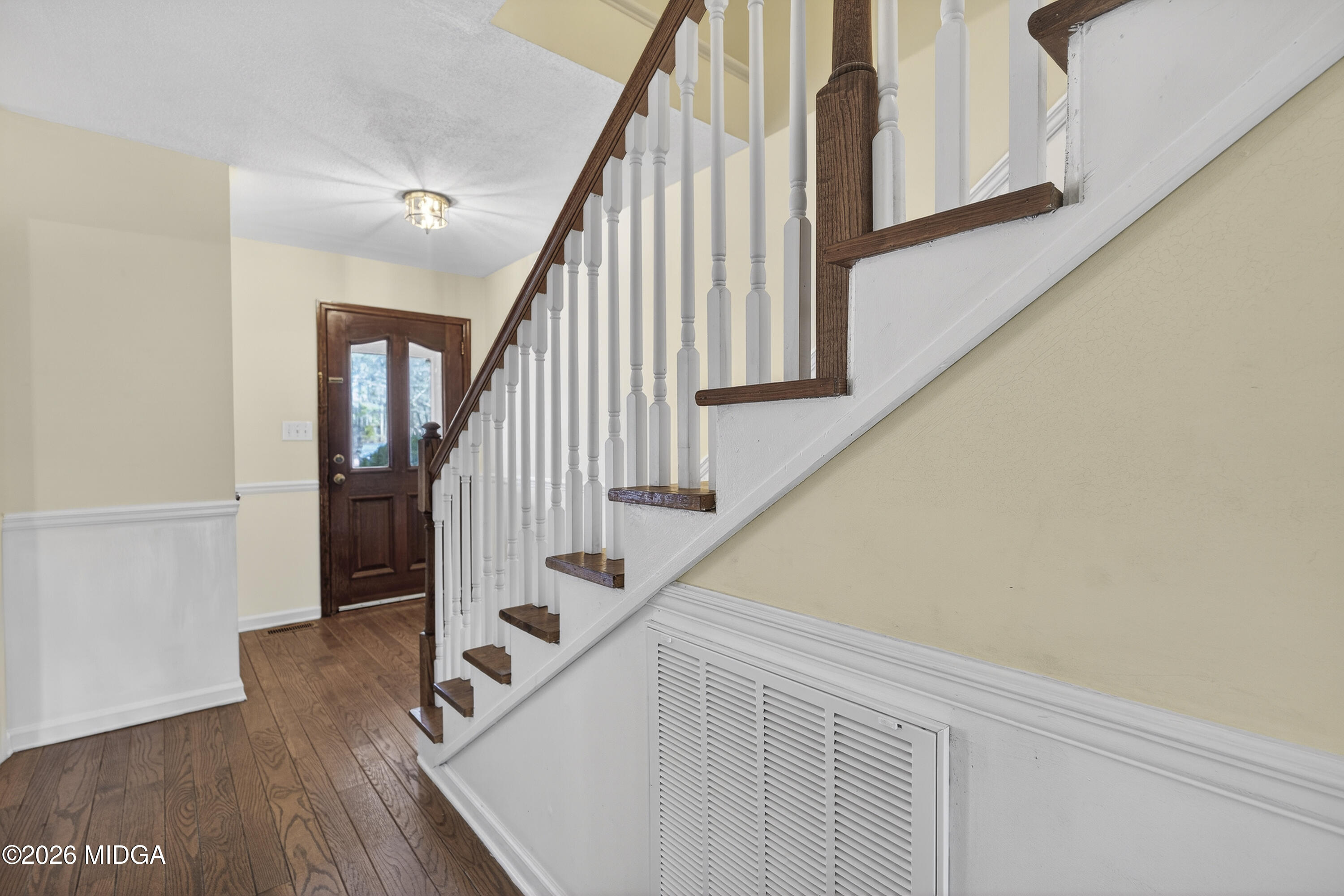 337 Highway 18 Gray, GA 31032 - Photo 11 of 50 a view of entryway and hall with wooden floor