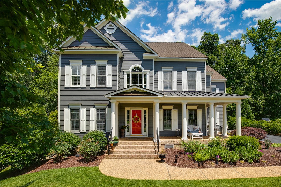 13207 Tipple Point Road Midlothian, VA 23114 - Photo 1 of 1 front view of a house with a yard