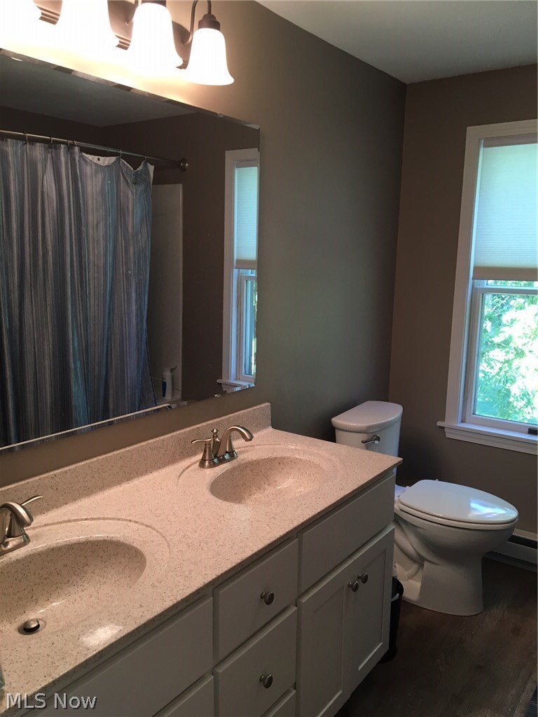 2745 Eby Road Wooster, OH 44691 - Photo 15 of 17 Completely remodeled bathroom with cultured marble countertop.