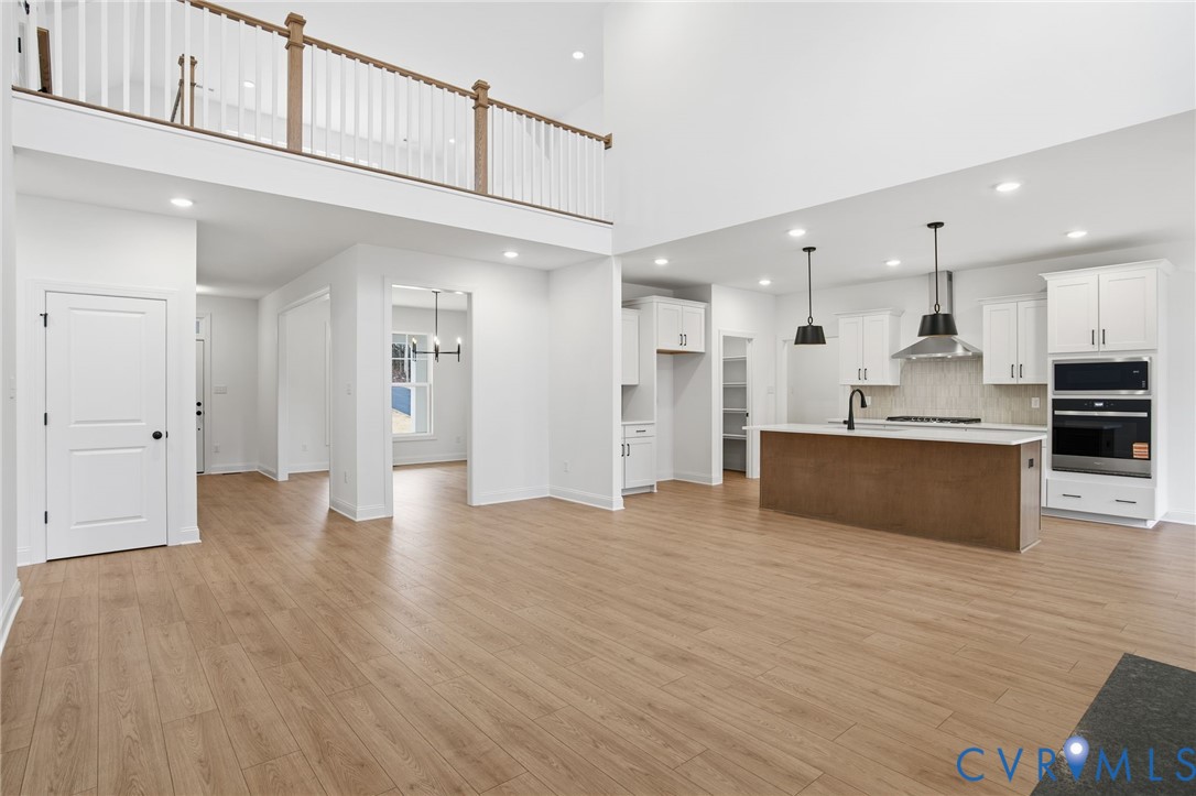 1404 Mill Quarter Road Powhatan, VA 23139 - Photo 10 of 29 a view of kitchen with wooden floor