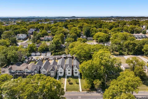 a view of an ocean with city