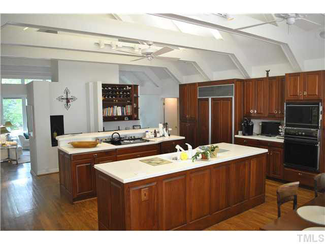 3601 Canter Lane Raleigh, NC 27604 - Photo 4 of 25 SubZero Cabinet Paneled Refrigerator! Cabinet Paneled Dishwasher! Smooth Cooktop with Halogen Burner!