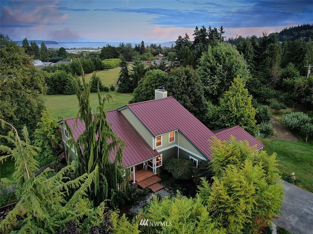 5749 Double Bluff Road Freeland, WA 98249 - Photo 5 of 40 an aerial view of house with outdoor space
