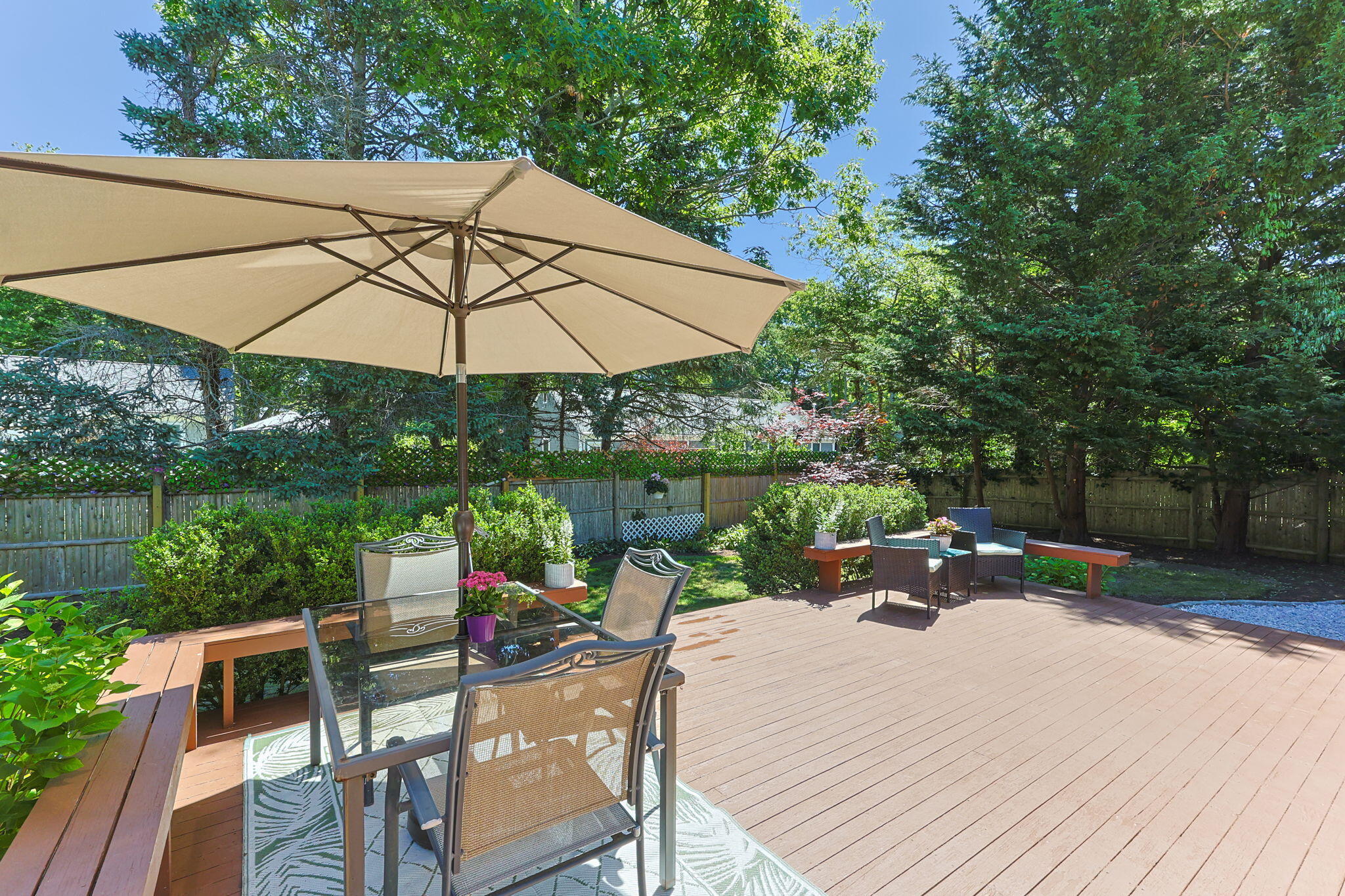 74 Taft Road West Yarmouth, MA 02673 - Photo 21 of 31 deck to fence