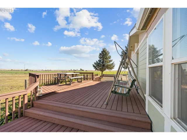 a view of a swimming pool with an ocean view
