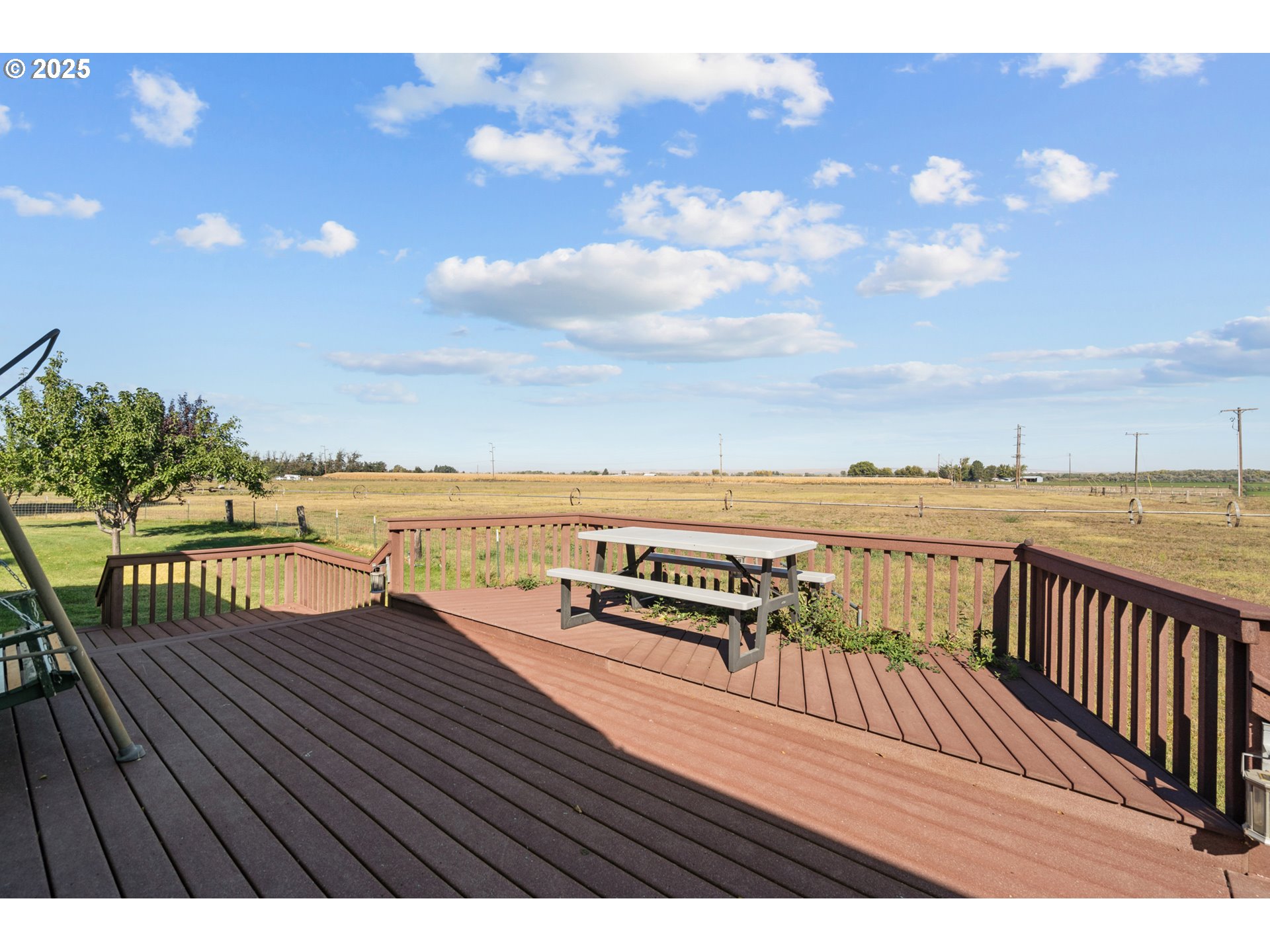34656 County 1172 Road Stanfield, OR 97875 - Photo 22 of 47 a view of outdoor space with wooden deck