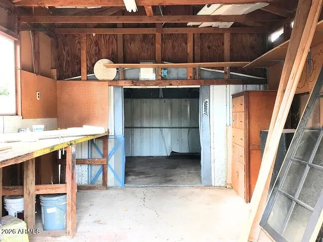 a view of storage and utility