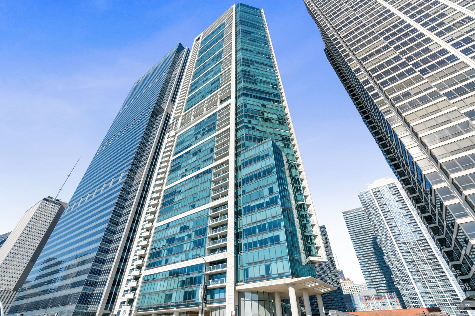 340 East Randolph Street, Unit 3504 Chicago, IL 60601 - Photo 1 of 29 a view of a city with tall buildings