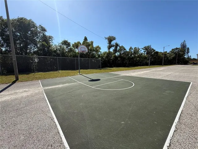 a view of a basket ball ground