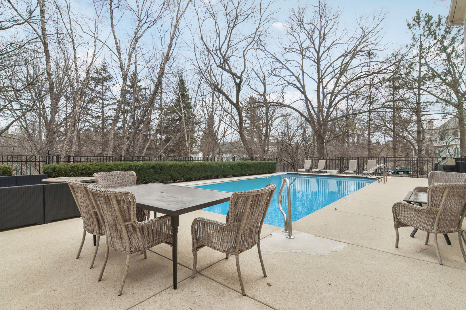 1005 Bridle Lane Cary, IL 60013 - Photo 48 of 64 a view of backyard with seating and trees