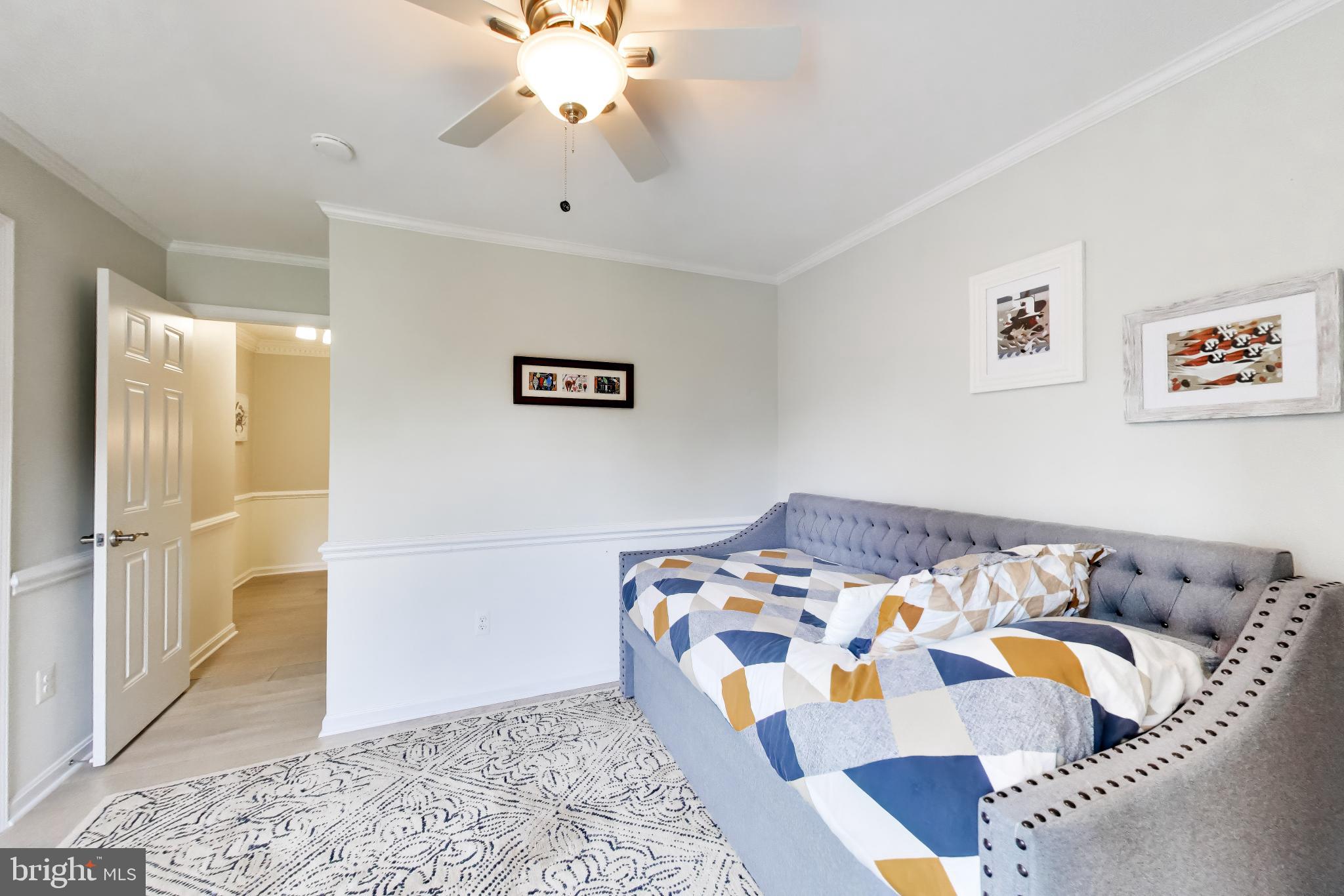 3137 Hunt Road Oakton, VA 22124 - Photo 39 of 93 Bedroom #2 with Ceiling Fan