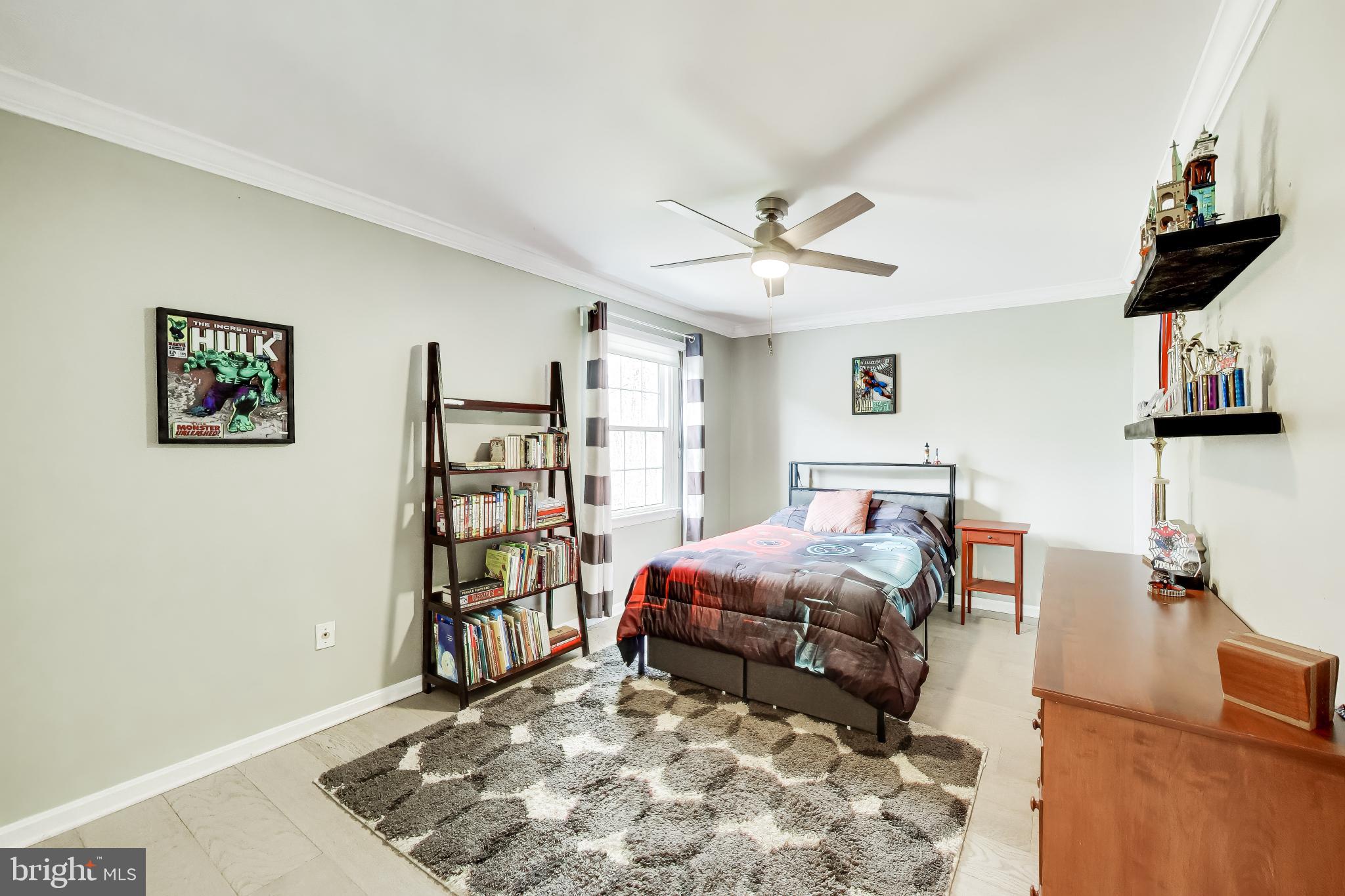 3137 Hunt Road Oakton, VA 22124 - Photo 41 of 93 Bedroom #3 with Crown Molding