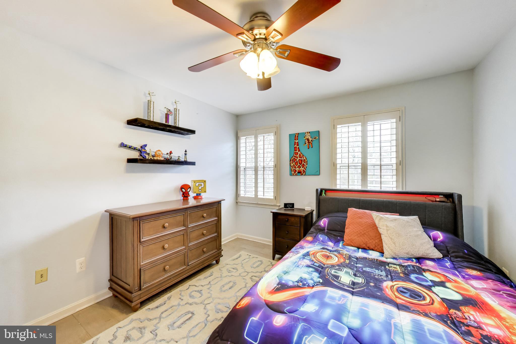 3137 Hunt Road Oakton, VA 22124 - Photo 45 of 93 Bedroom #4 with Plantation Shutters