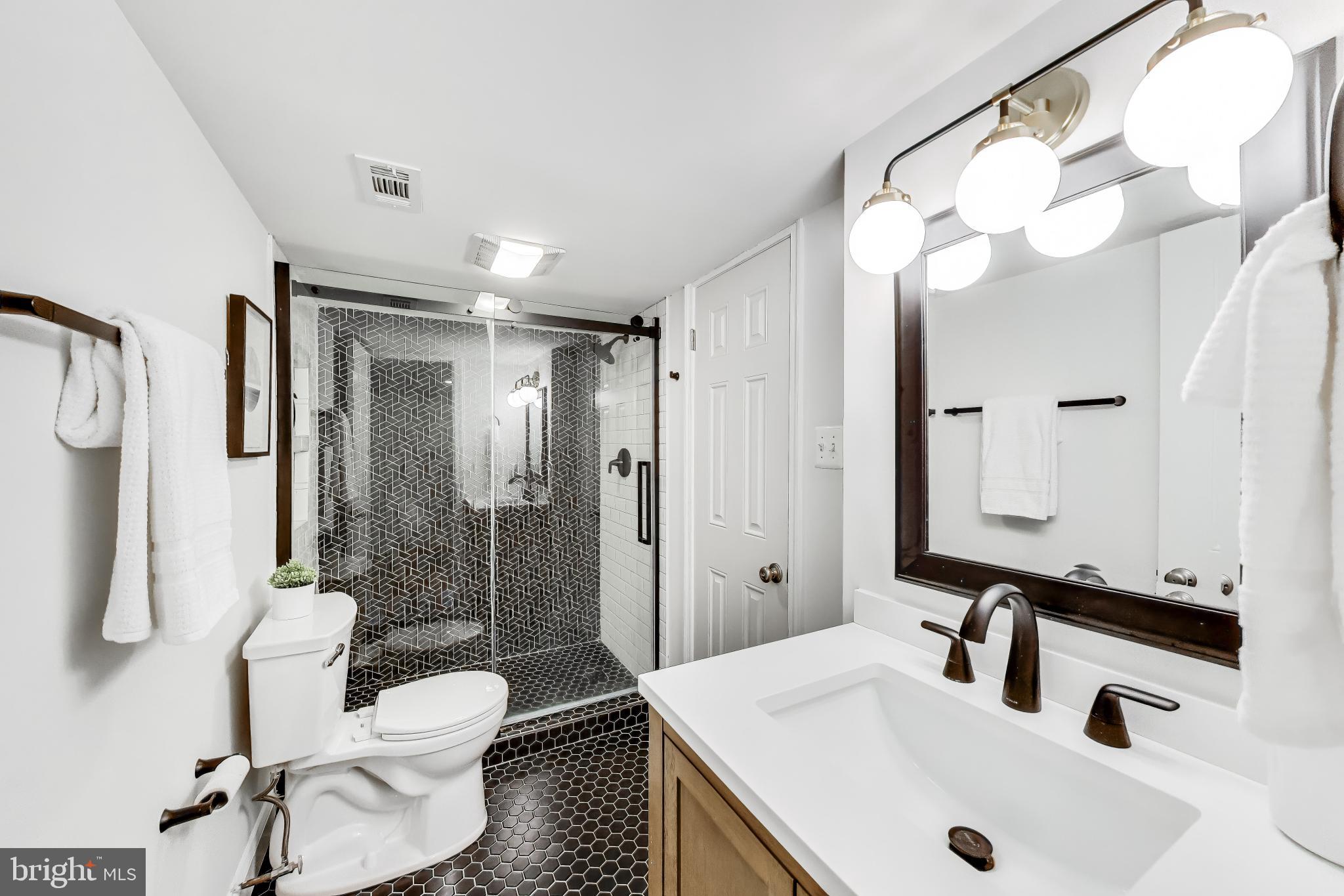 3137 Hunt Road Oakton, VA 22124 - Photo 56 of 93 Lower Level Fully Updated Bathroom