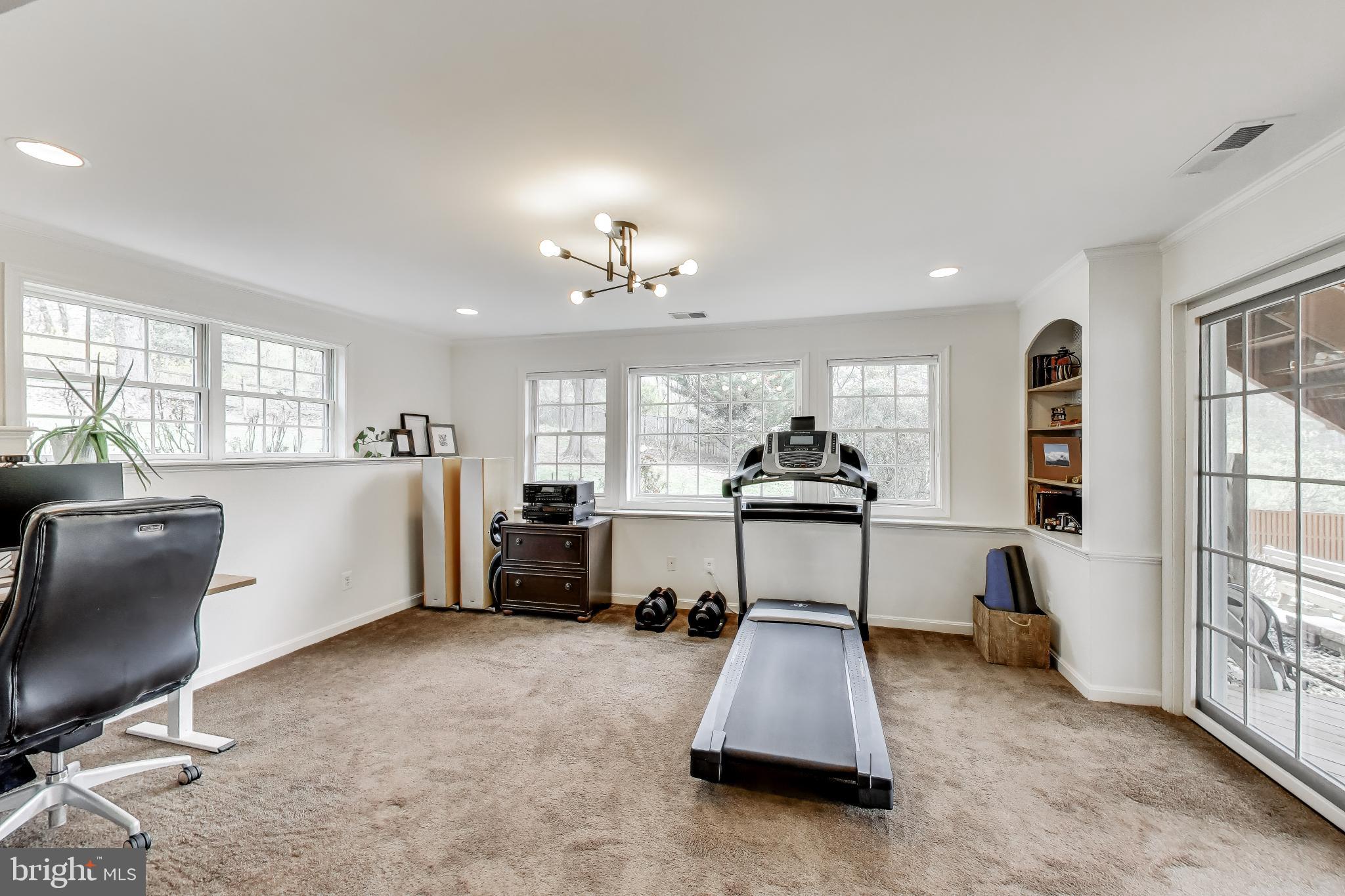 3137 Hunt Road Oakton, VA 22124 - Photo 57 of 93 Versatile Space Great as an Office/Gym/Guest BR