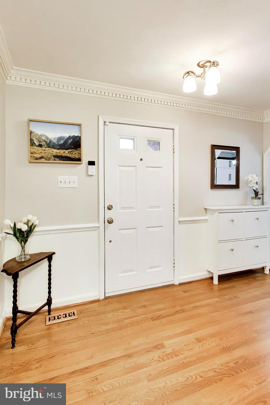 3137 Hunt Road Oakton, VA 22124 - Photo 7 of 93 Inviting Foyer with Hardwood Floors