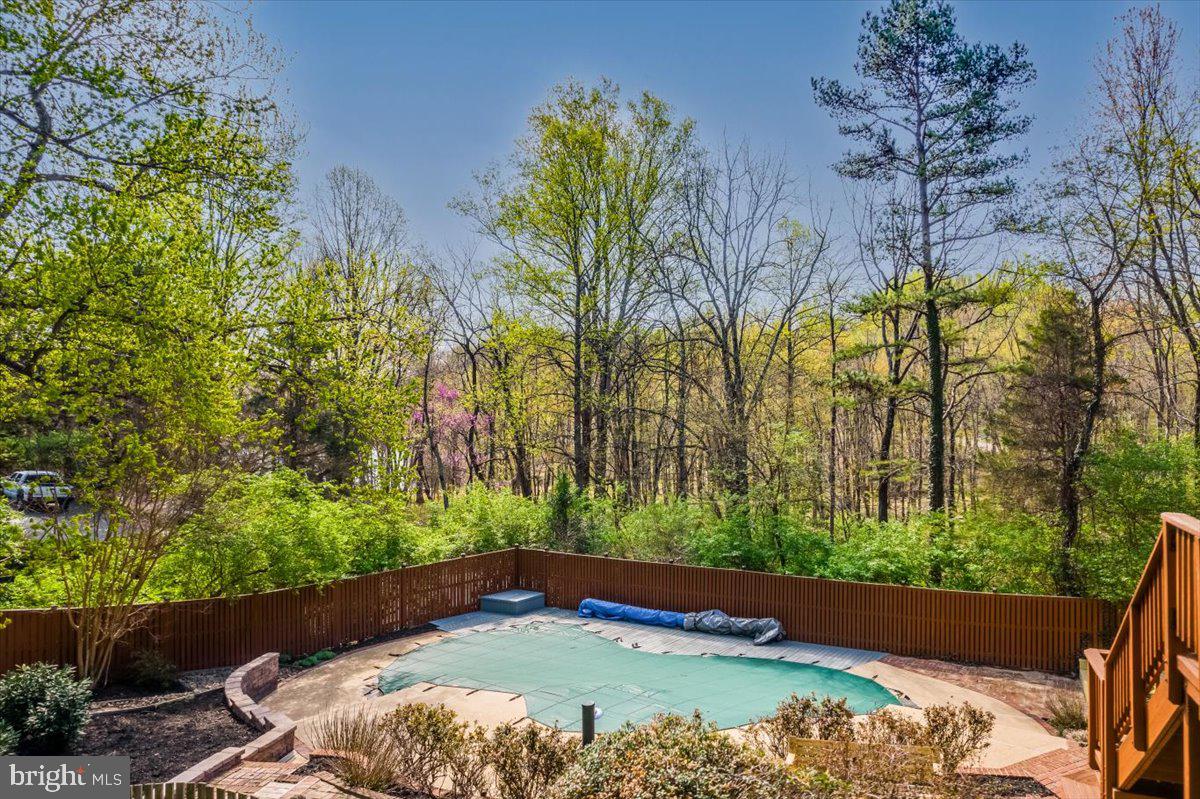 3137 Hunt Road Oakton, VA 22124 - Photo 89 of 93 Pool Area Aerial View
