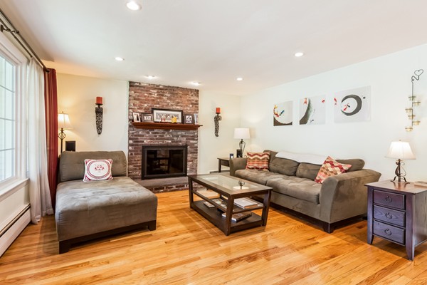 47 Ansie Road Chelmsford, MA 01824 - Photo 5 of 26 a living room with furniture and a fireplace