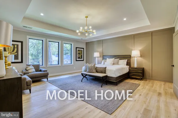 a view of a livingroom with wooden floor
