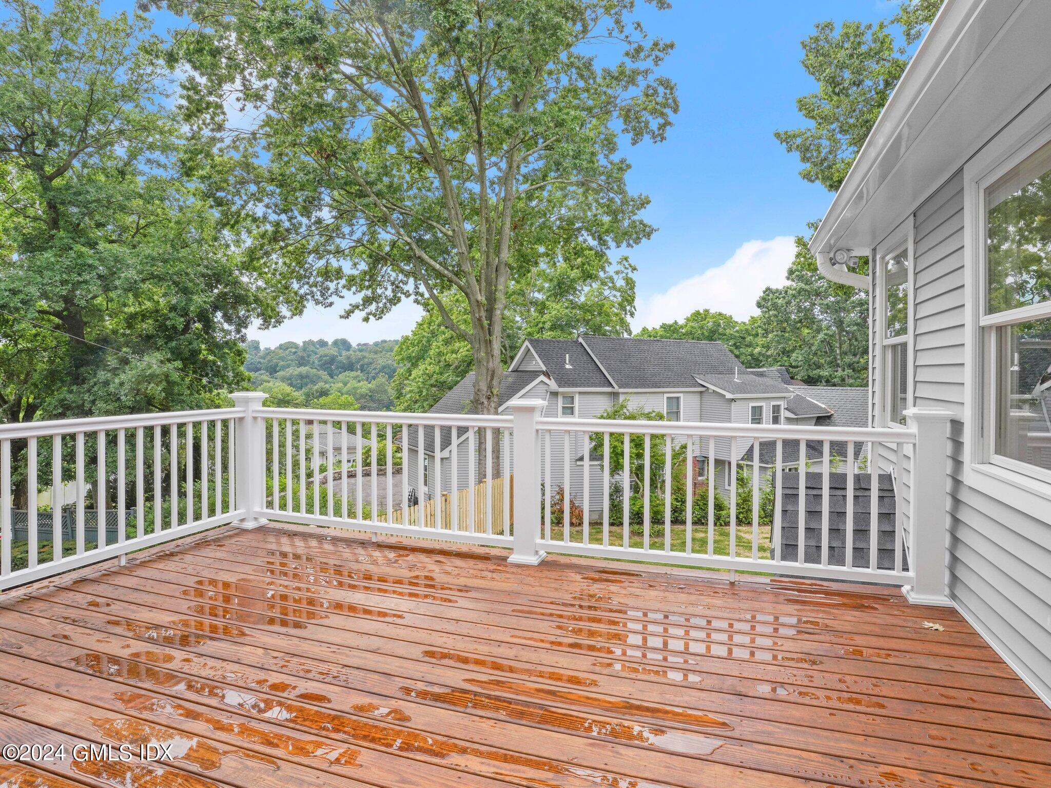 14 Rockland Place Greenwich, CT 06831 - Photo 47 of 54 a view of a wooden deck