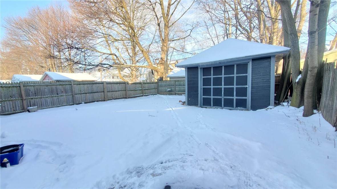 20 Raeburn Avenue Rochester, NY 14619 - Photo 2 of 23 Back Yard, Garage