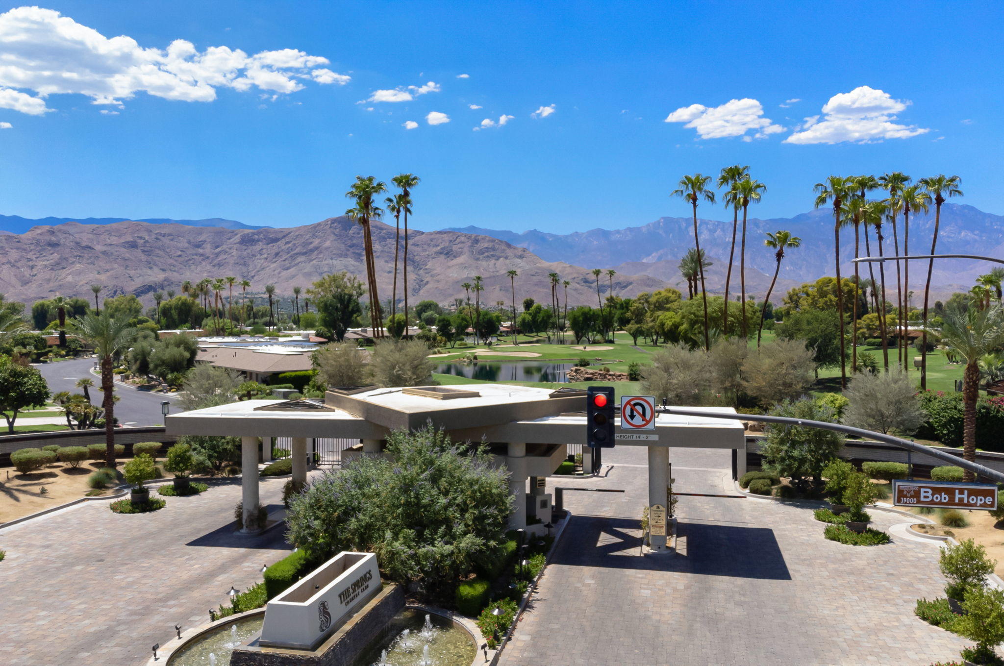 Undisclosed Address Rancho Mirage, CA 92270 - Photo 51 of 52 a view of a terrace with a table and chairs
