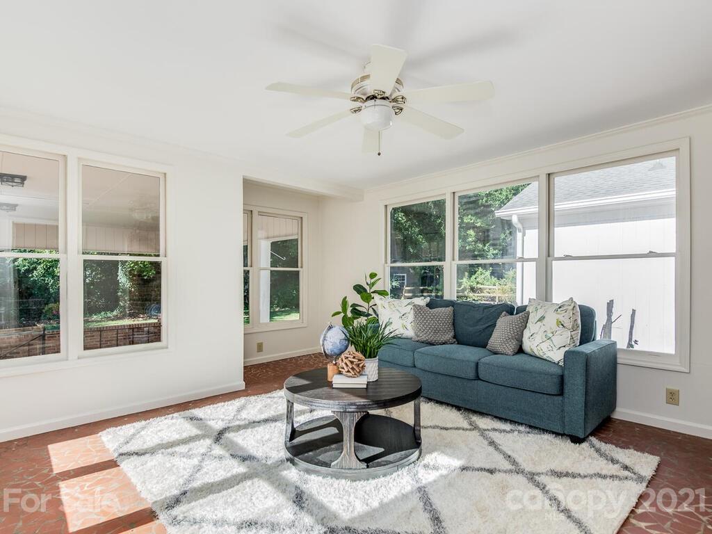 4920 Pine Ridge Road Charlotte, NC 28226 - Photo 15 of 28 a living room with furniture and a large window