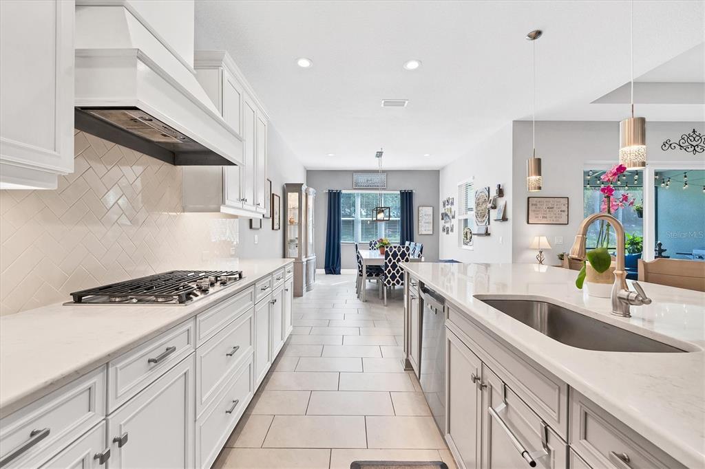 13306 Deep Blue Place Bradenton, FL 34211 - Photo 13 of 73 a kitchen with granite countertop a sink and cabinets