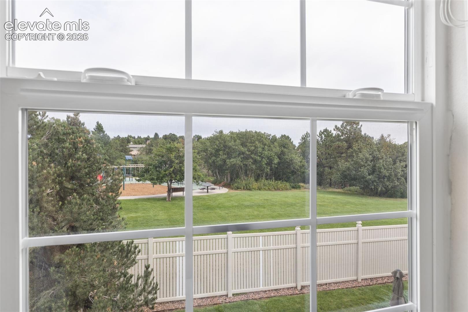 6237 Colony Circle Colorado Springs, CO 80919 - Photo 18 of 37 View of Park from Primary Bedroom