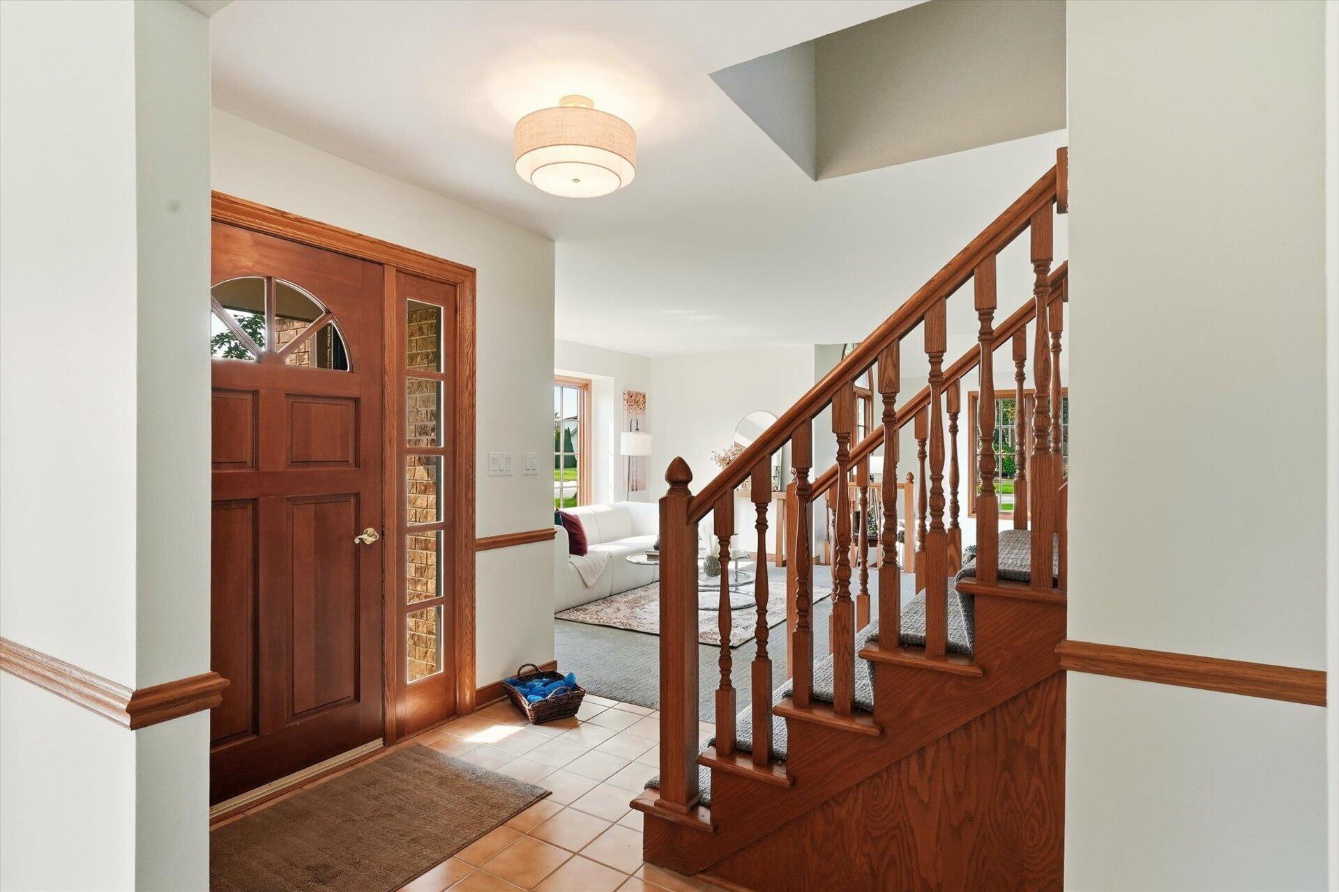 W131S7576 Cheviot Road Muskego, WI 53150 - Photo 11 of 38 Entryway with Stairs