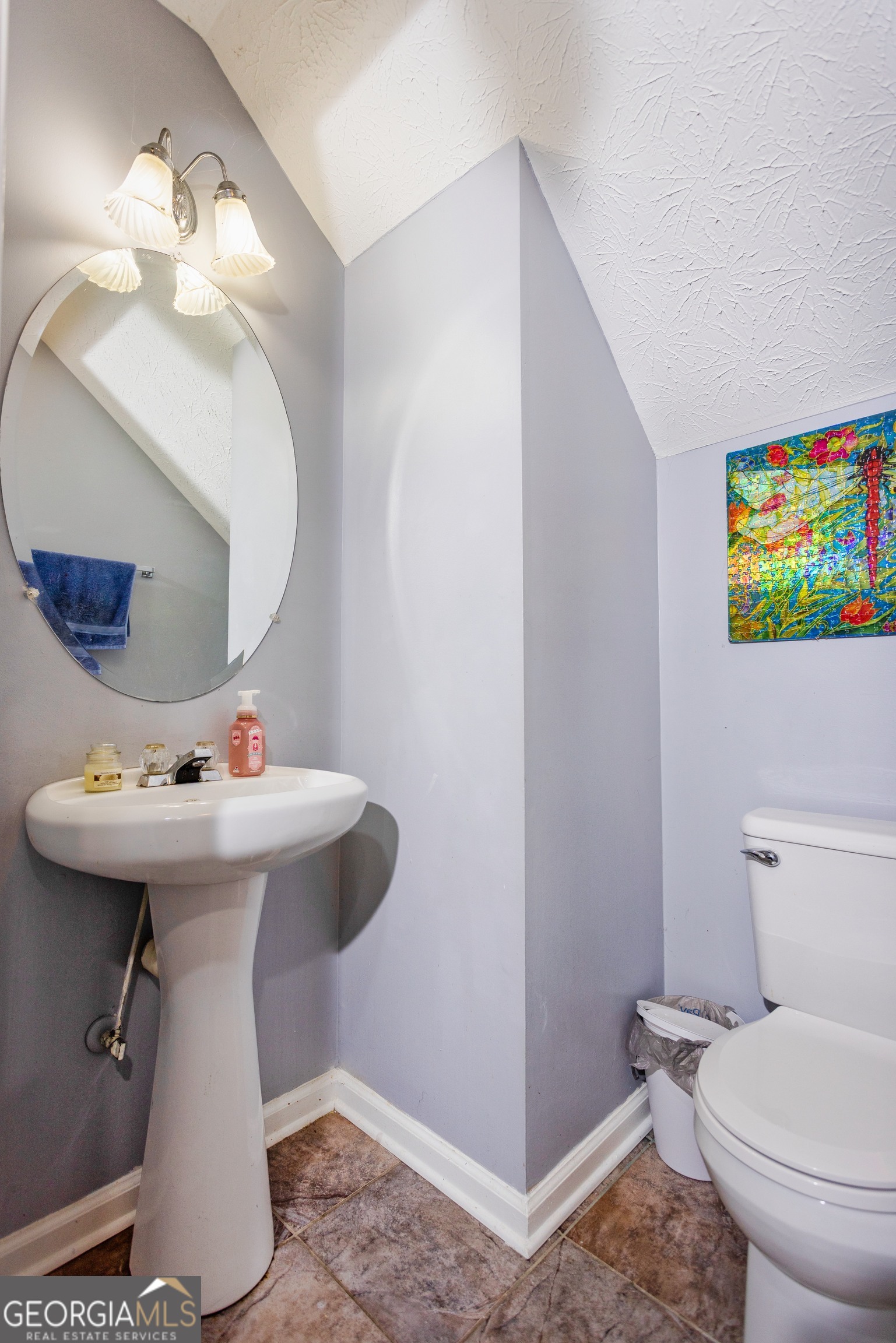 269 Silver Ridge Drive, Unit 269 Dallas, GA 30157 - Photo 20 of 34 a bathroom with a sink mirror and toilet