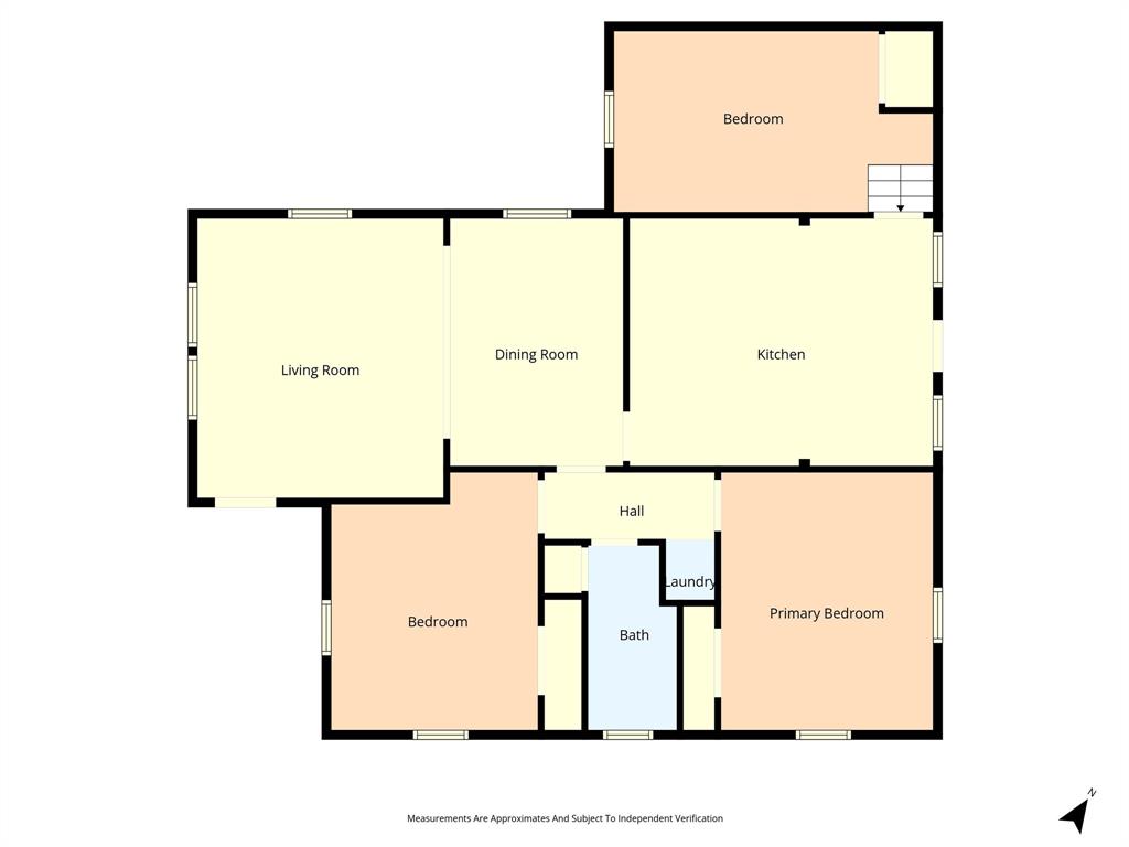 803 Garrison Street Waco, TX 76704 - Photo 16 of 16 a picture of a floor plan