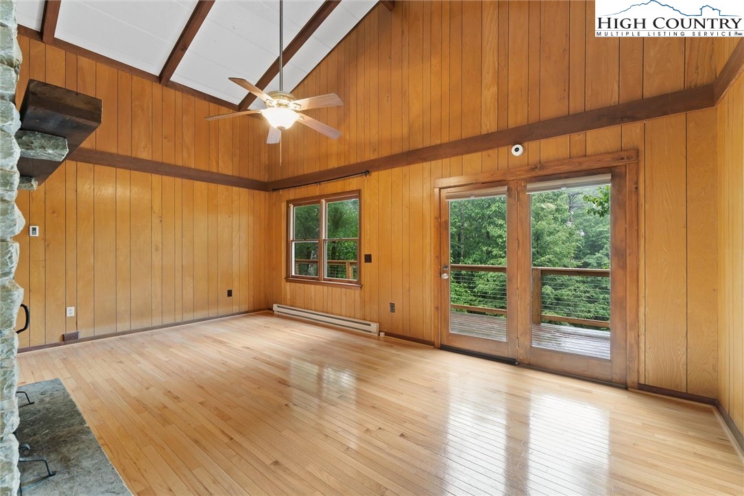 1028 Charter Hills Road Beech Mountain, NC 28604 - Photo 8 of 25 a view of an entryway with wooden floor