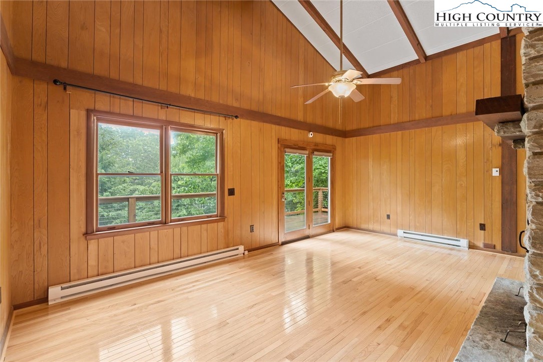 1028 Charter Hills Road Beech Mountain, NC 28604 - Photo 9 of 25 a view of a room with a large window