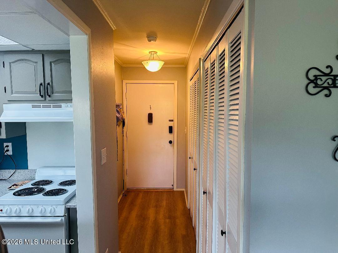 232 Lanai, Unit J Diamondhead, MS 39525 - Photo 3 of 14 thumbnail hallway and closet