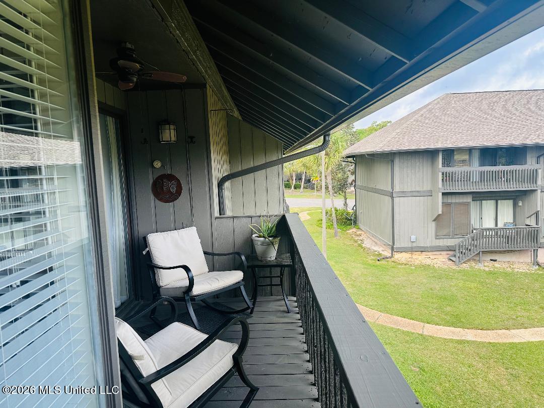 232 Lanai, Unit J Diamondhead, MS 39525 - Photo 7 of 14 thumbnail Patio