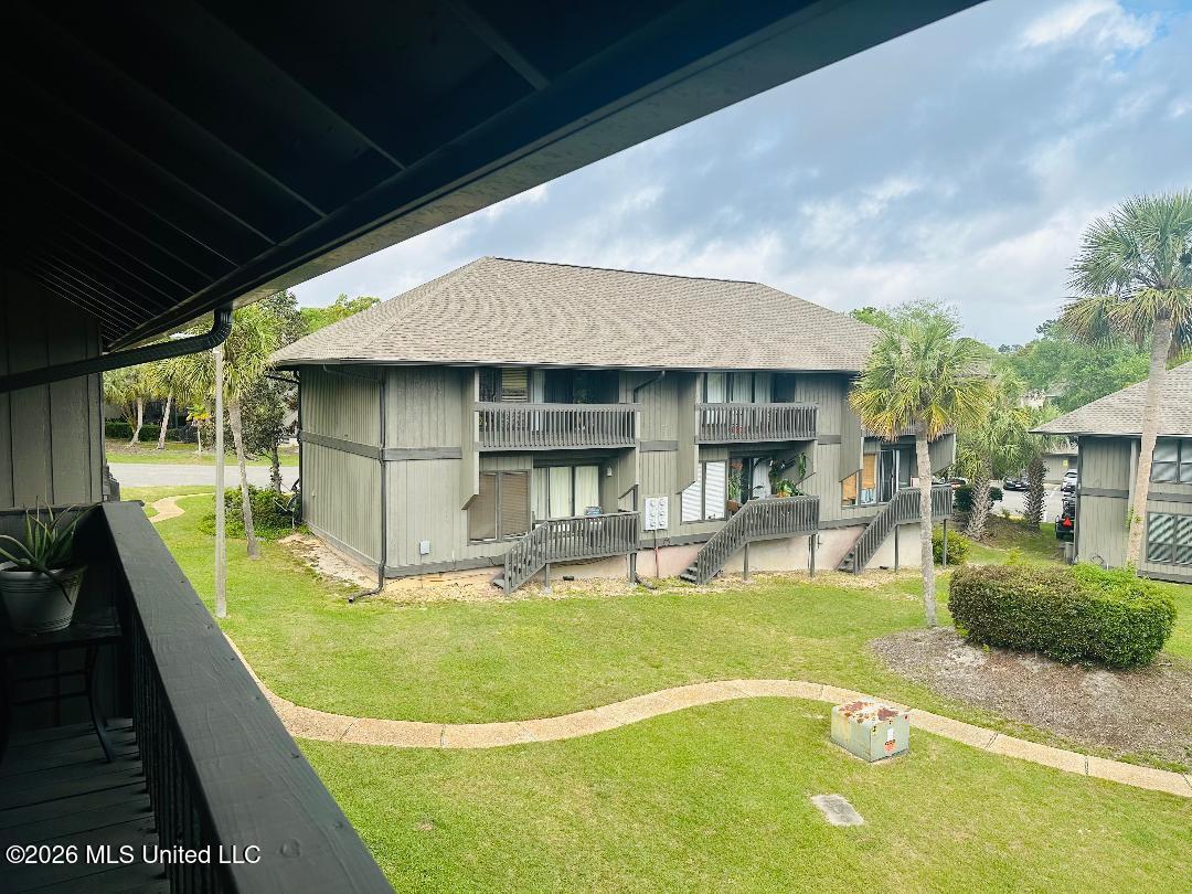 232 Lanai, Unit J Diamondhead, MS 39525 - Photo 9 of 14 From Patio